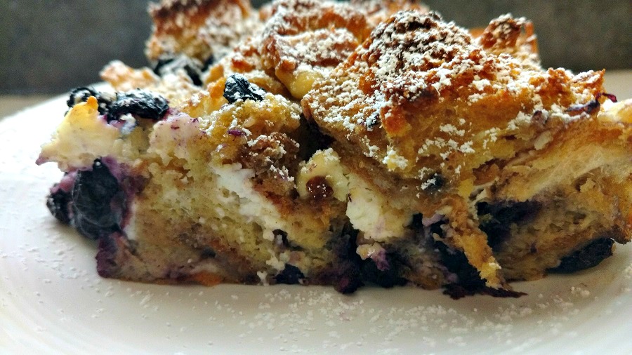 crock-pot blueberry breakfast casserole 