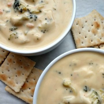 crock-pot broccoli and cheese soup