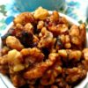 crock-pot maple glazed walnuts