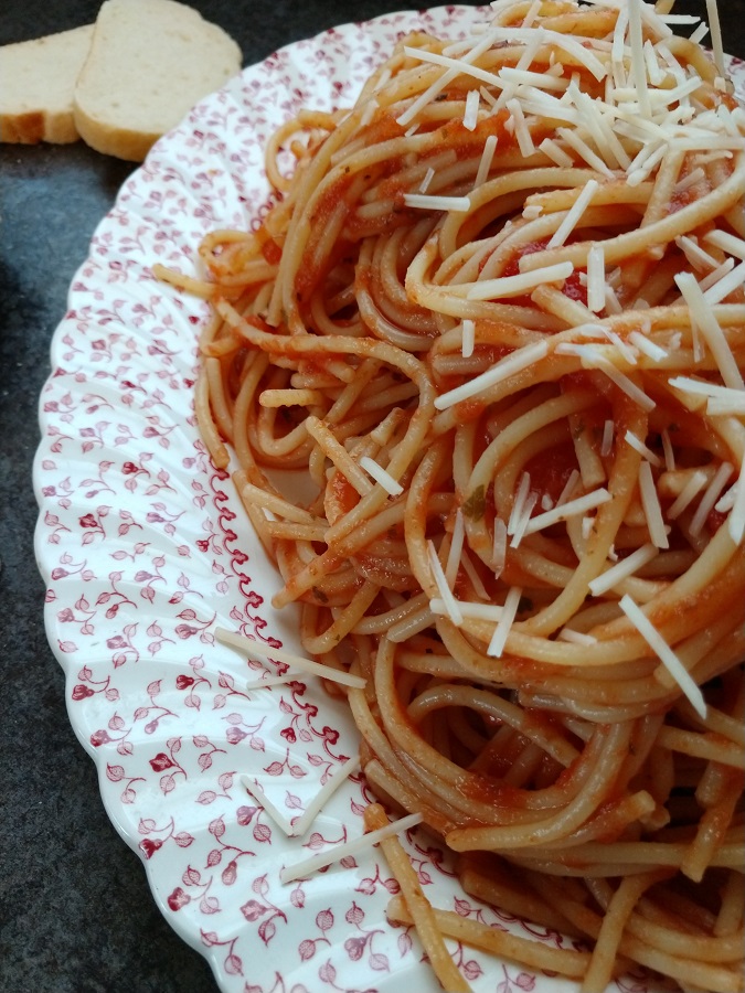 crock-pot spaghetti