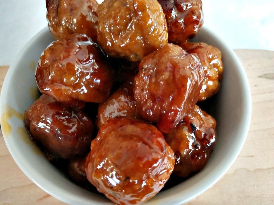 crock-pot honey buffalo meatballs