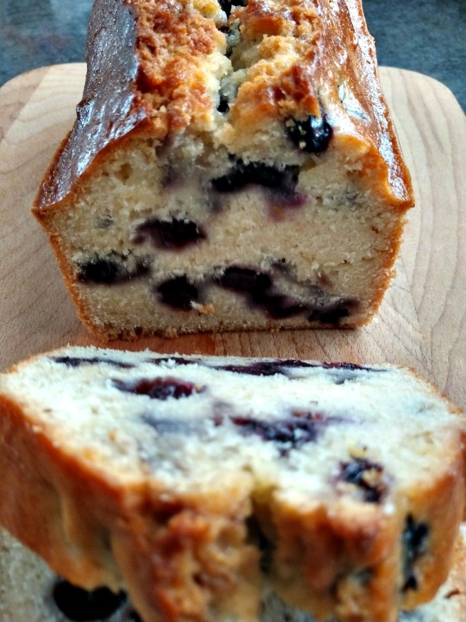 crock-pot blueberry muffin bread