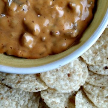 crock-pot nacho cheese dip