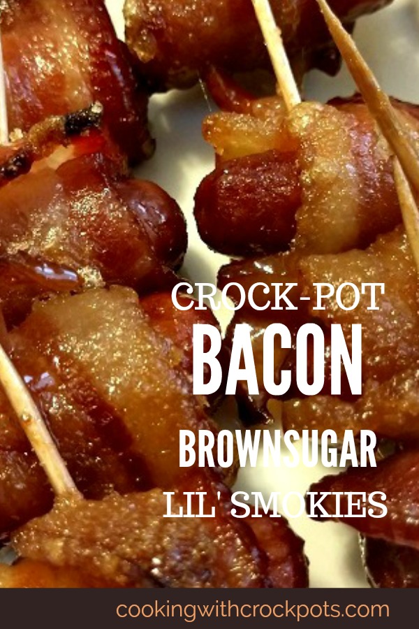 Crock-Pot Bacon Brown Sugar Lil' Smokies