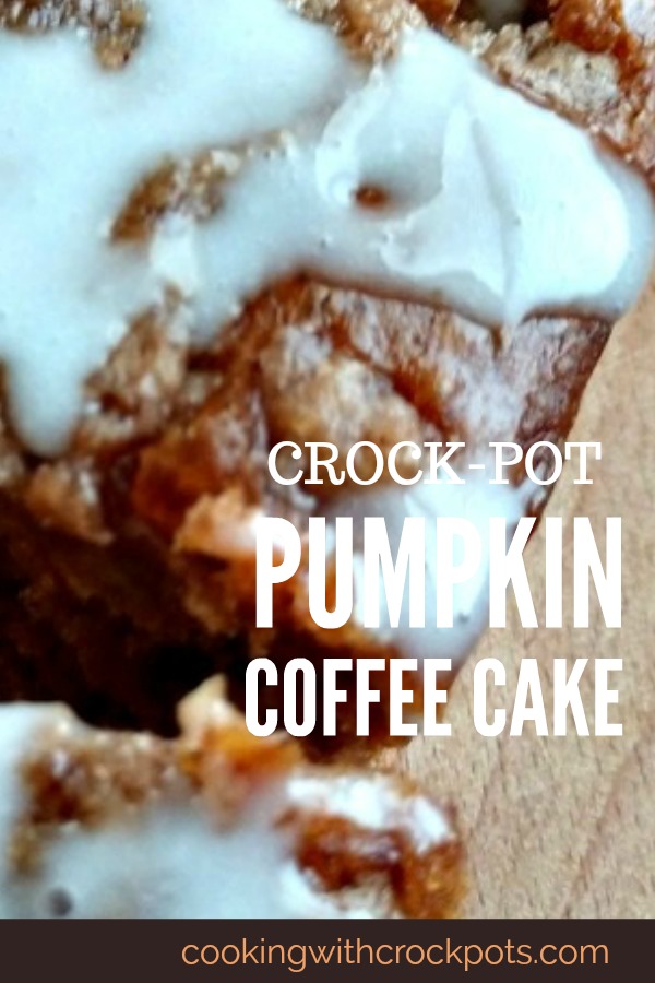 Crock-Pot Pumpkin Coffee Cake