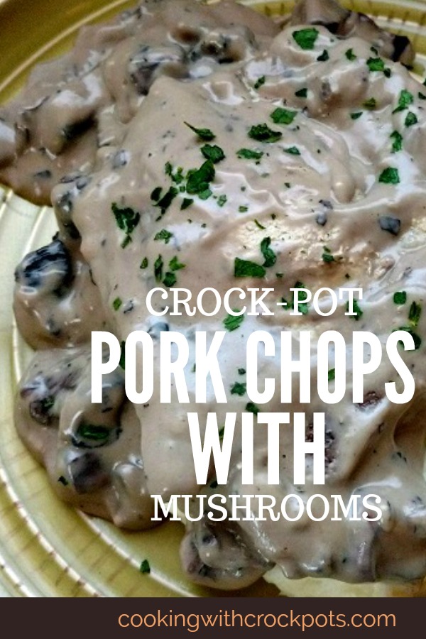 Crock-Pot Pork Chops with Mushrooms