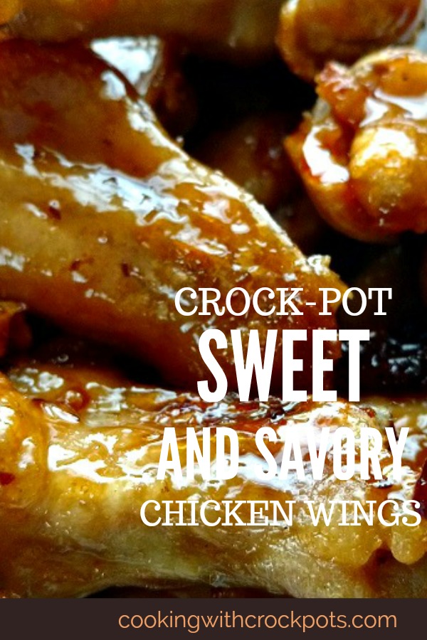 Crock-Pot Sweet and Savory Chicken Wings 