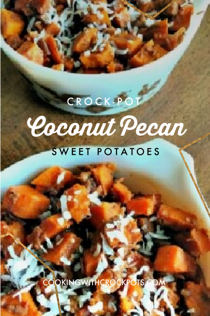 crock-pot coconut pecan sweet potatoes