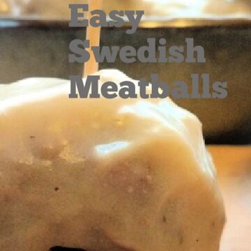 crock-pot easy swedish meatballs