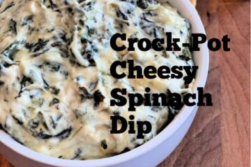 crock-pot cheesy spinach dip