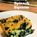 Crock-Pot Cheesy Spinach Squares
