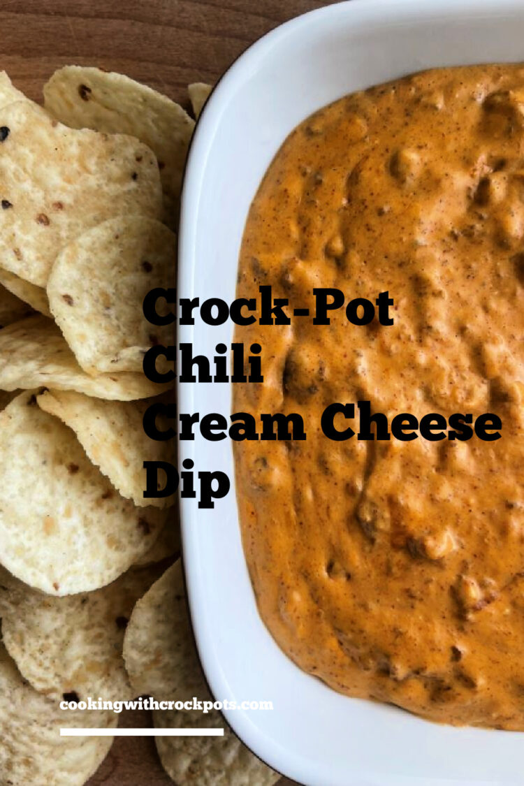 crock-pot chili cream cheese dip